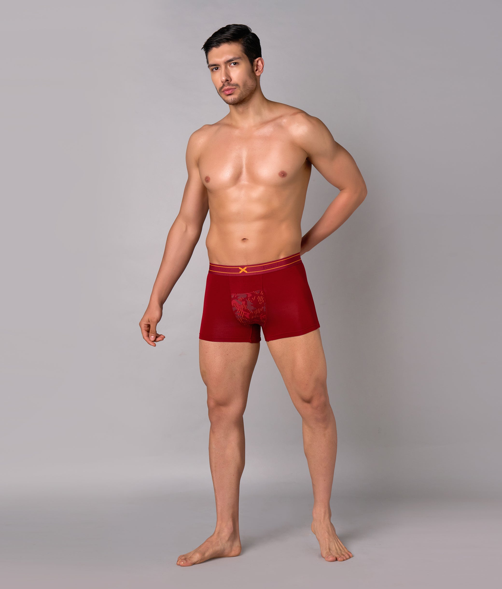 X-Sin | Cloud Soft Biking Red Micro Modal Trunks