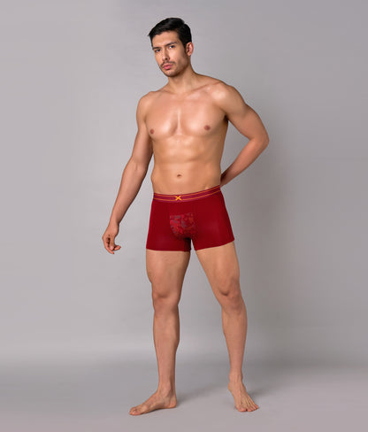 X-Sin | Cloud Soft Biking Red Micro Modal Trunks