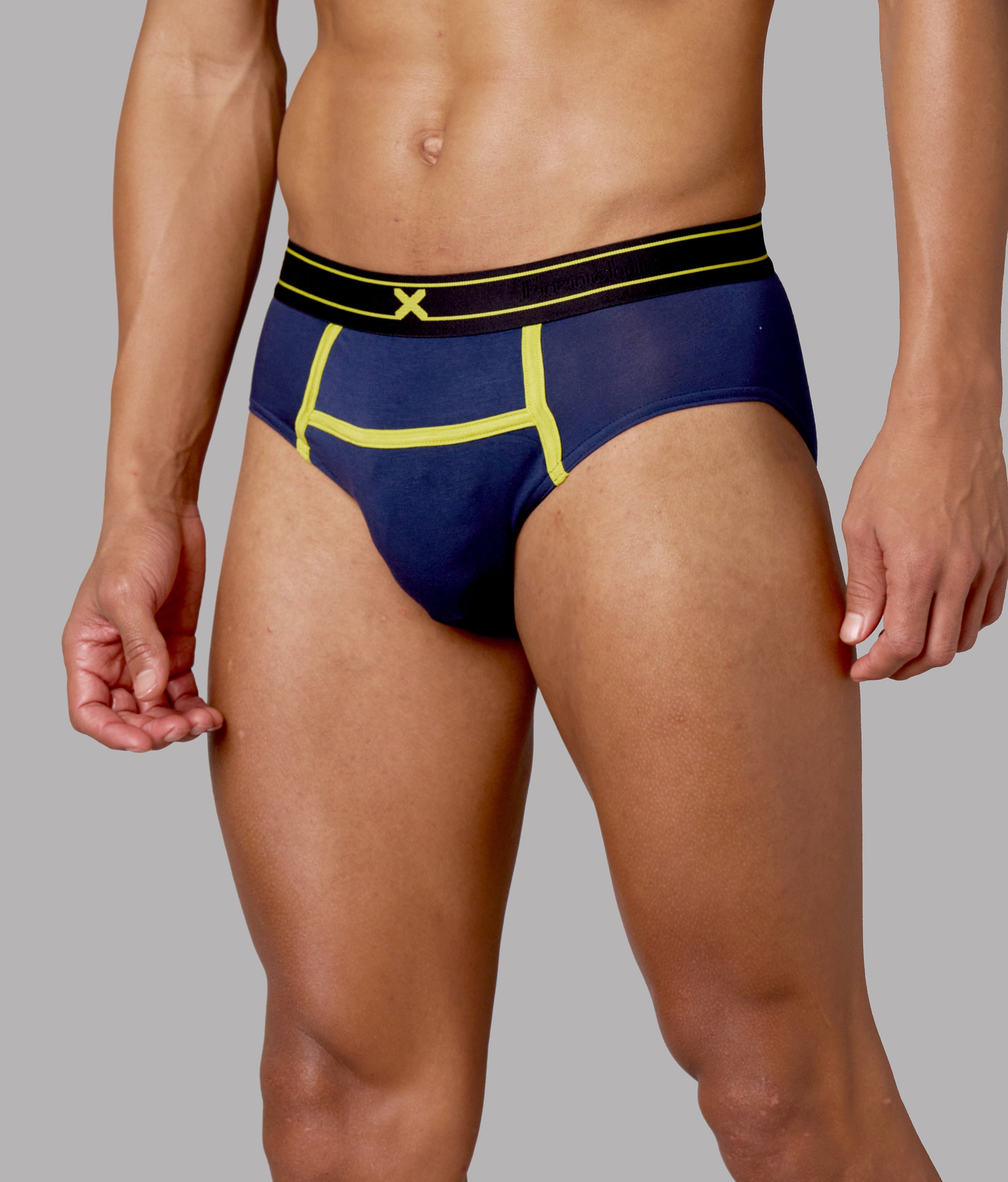 X-Rizz Pageant Blue Micro Modal Briefs