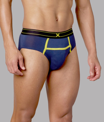 X-Rizz Pageant Blue Micro Modal Briefs