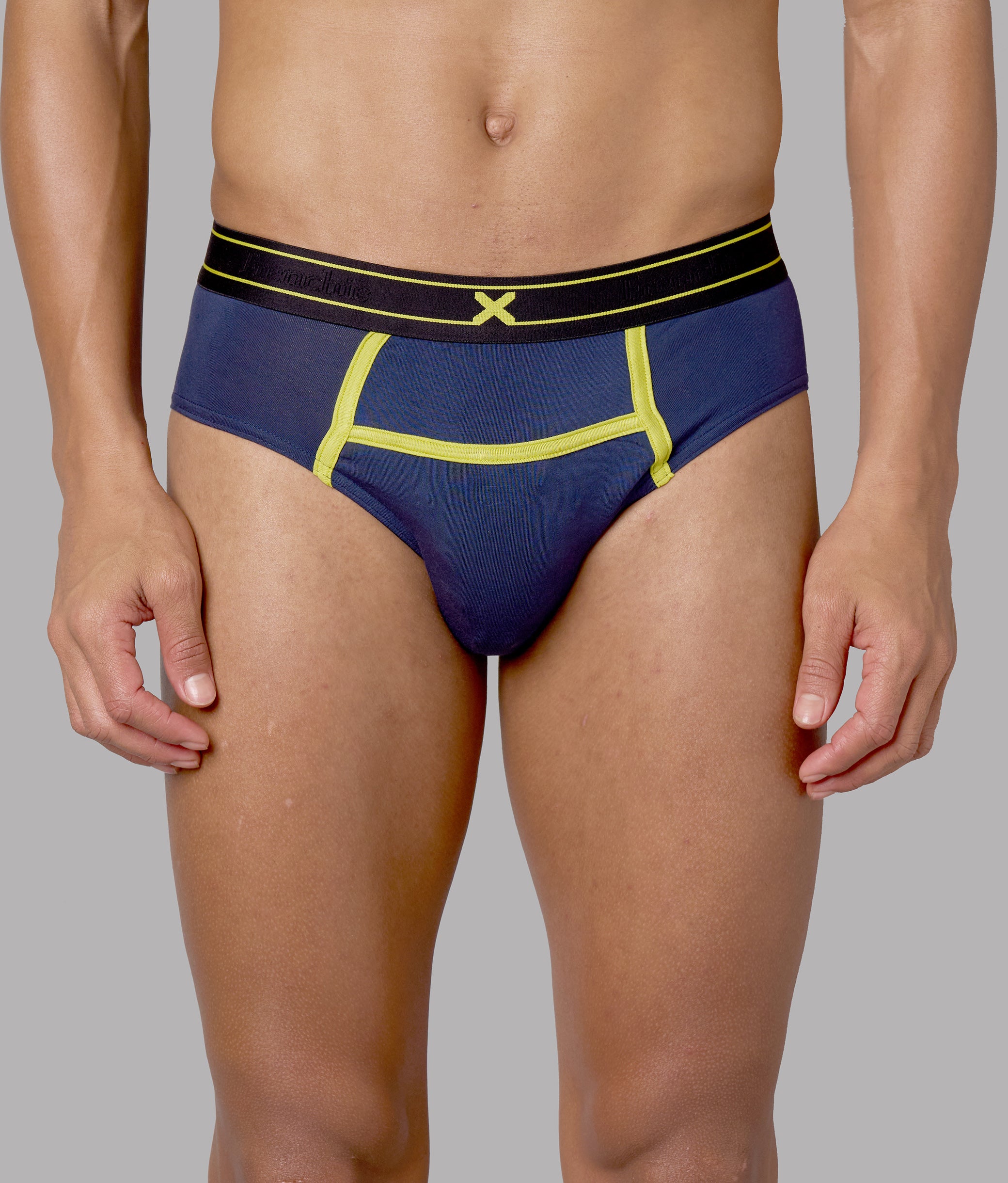 X-Rizz Pageant Blue Micro Modal Briefs