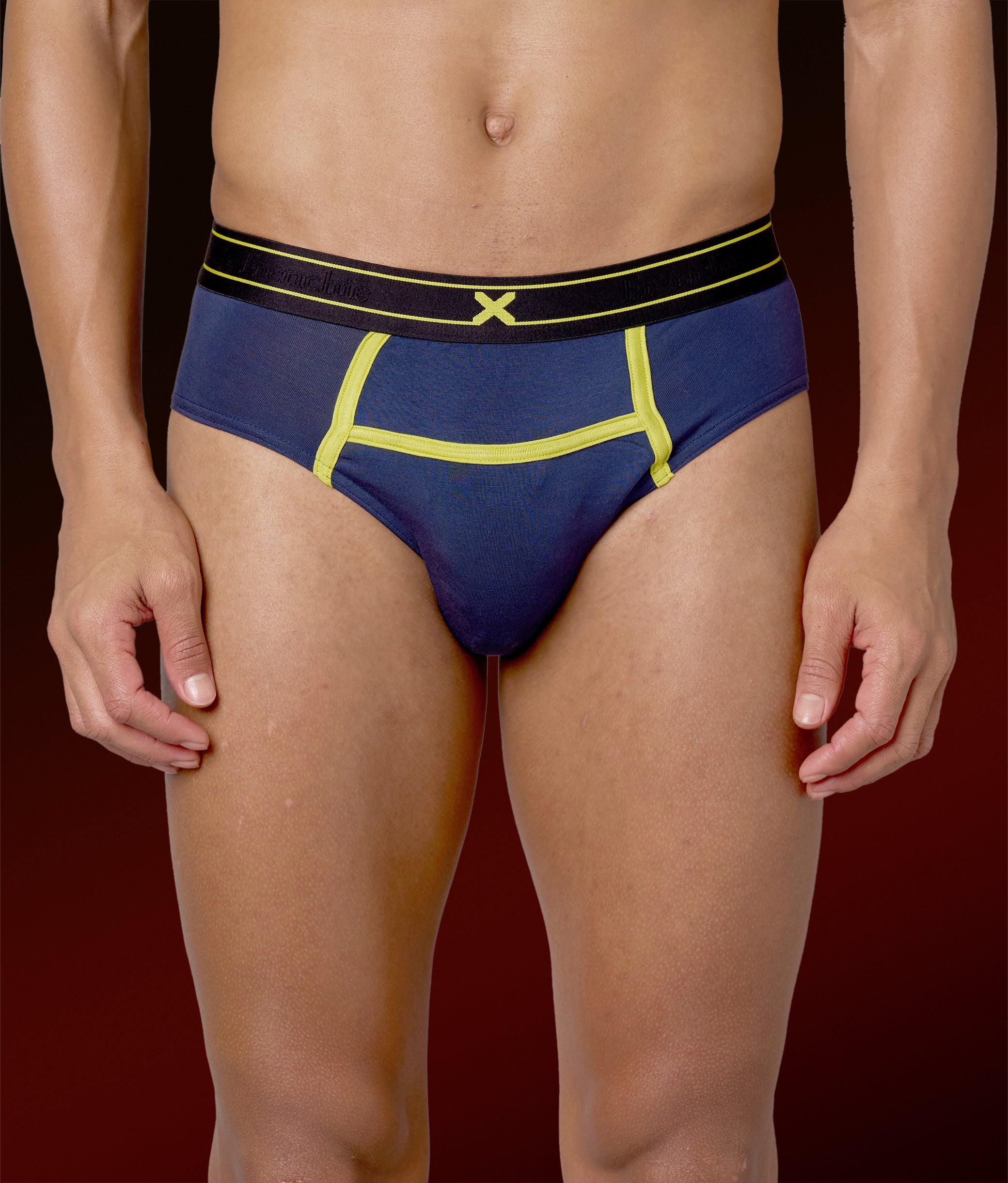 X-Rizz Pageant Blue Micro Modal Briefs