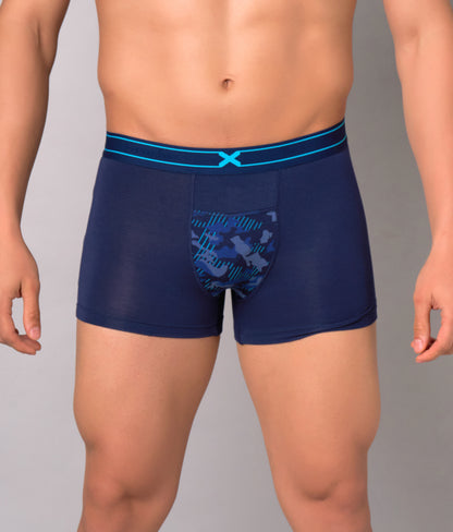 X-Sin | Cloud Soft Pageant Blue Micro Modal Trunks