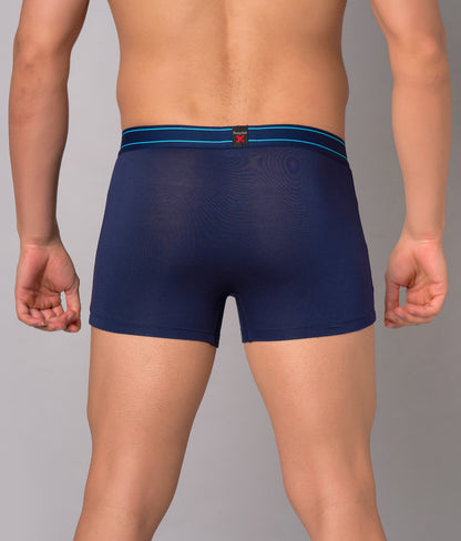 X-Sin | Cloud Soft Pageant Blue Micro Modal Trunks