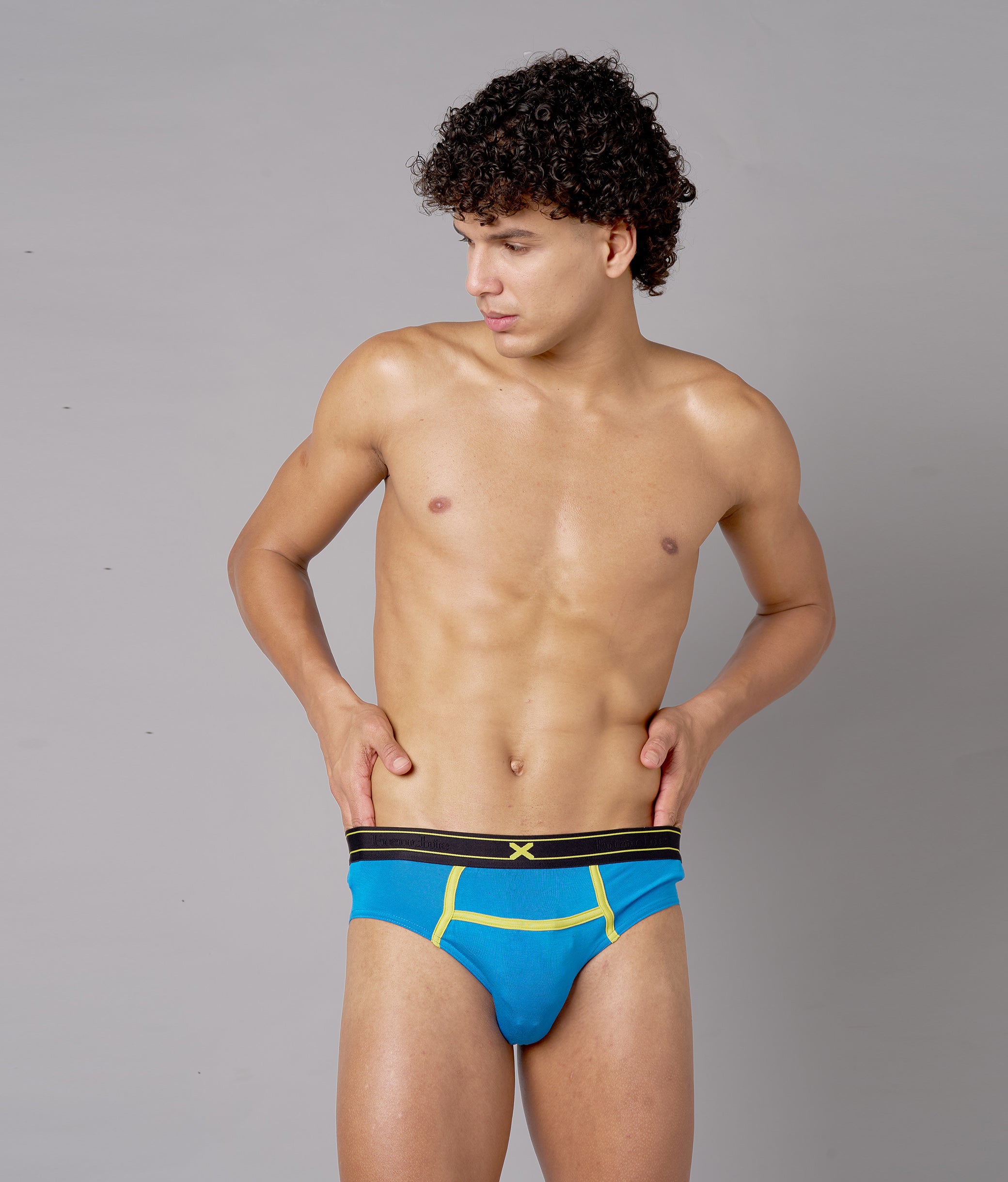 X-Rizz French Blue Micro Modal Briefs