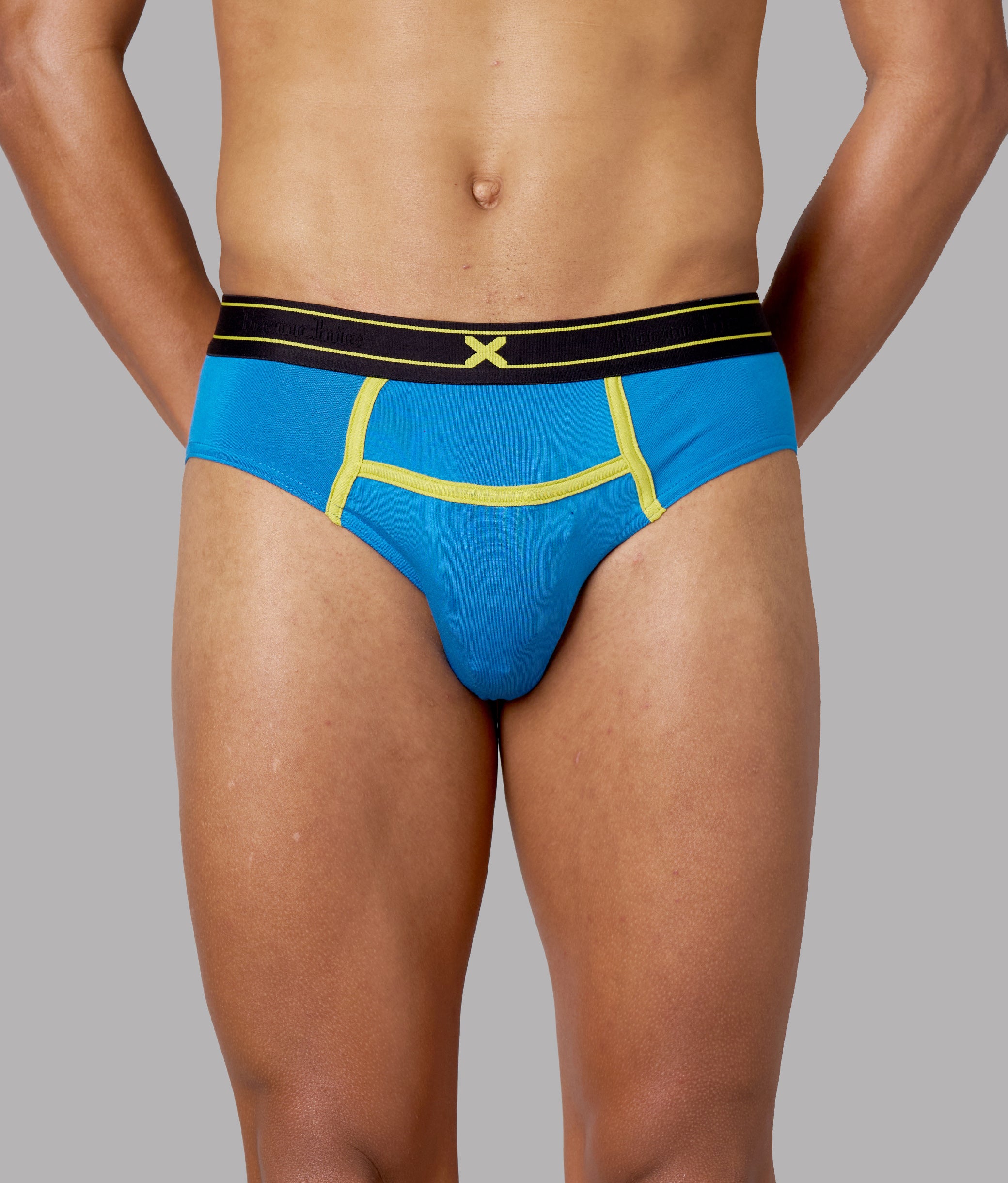 X-Rizz French Blue Micro Modal Briefs