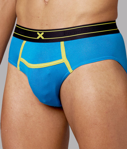 X-Rizz French Blue Micro Modal Briefs