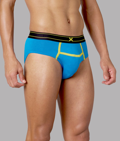 X-Rizz French Blue Micro Modal Briefs