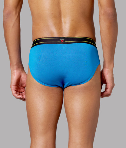 X-Rizz French Blue Micro Modal Briefs