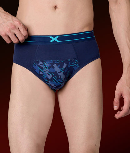 X-Sin Pageant Blue Air Soft Micro Modal Briefs