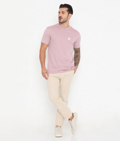 Men Rose Gold Essential Cotton T-Shirt 001