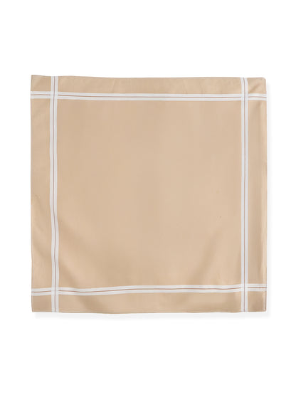 VIP Men's Striped Cotton Assorted Square Classic 03 Handkerchief-Pack of 3