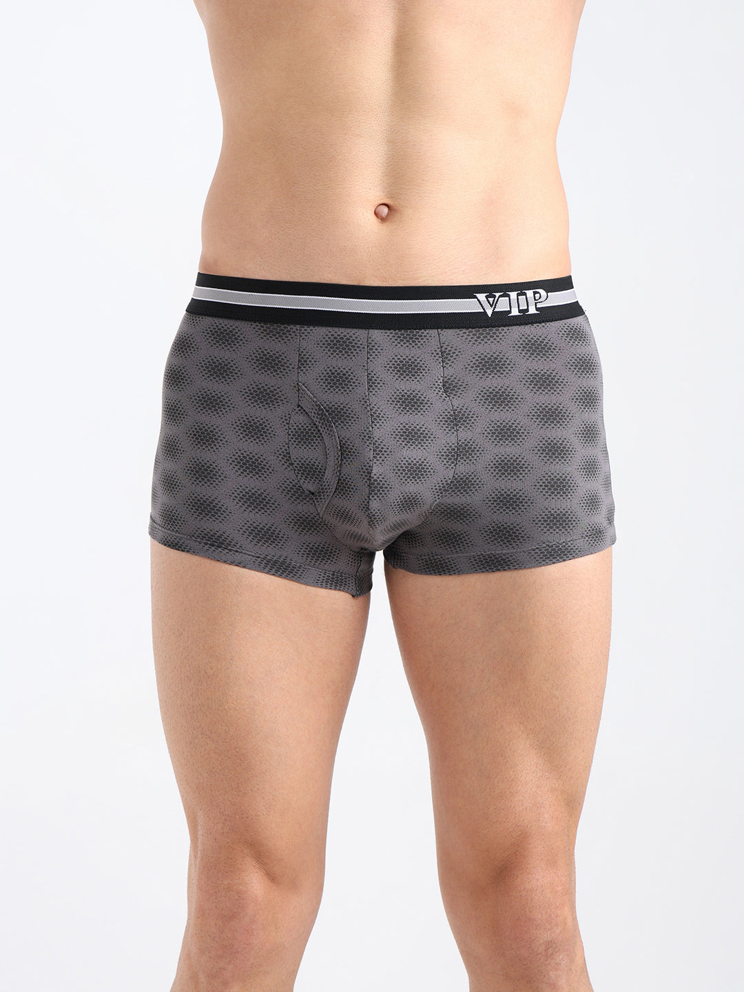 Maxer Men's Printed Cotton Mid Rise Regular Fit Trunk Assorted-Pack of 2