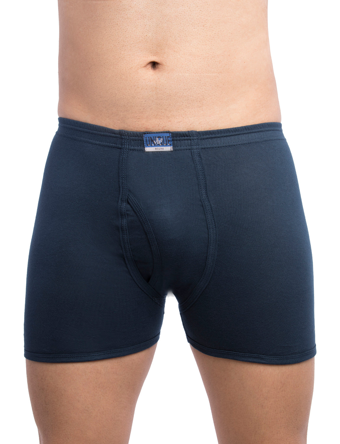 Unique Men's Snug Fit 100% Cotton Trunks - Assorted Colours