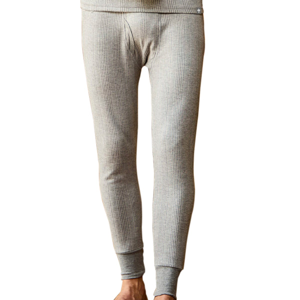 VIP Men Cotton Thermal Bottom Grey Melange