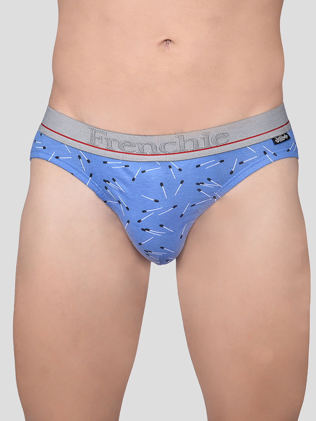 Men's Designer Outer Elastic Printed Brief (Assorted Colors)