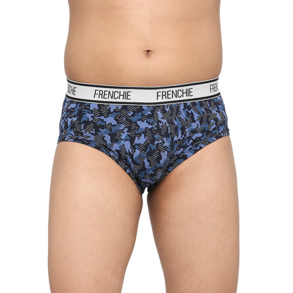 U19 Teenagers Cotton Brief Navy and Green - Pack of 2
