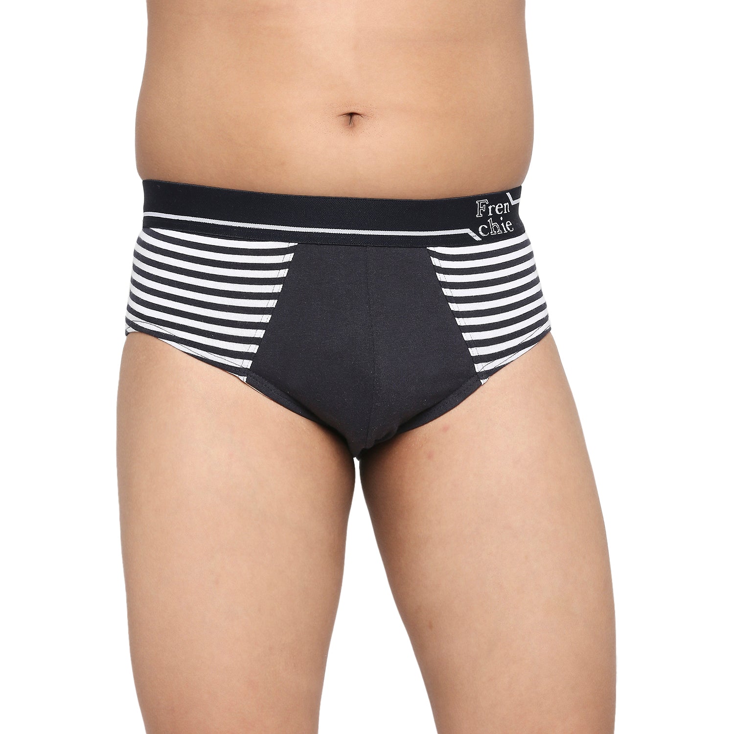 U19 Teenagers Cotton Brief Navy and Red - Pack of 2