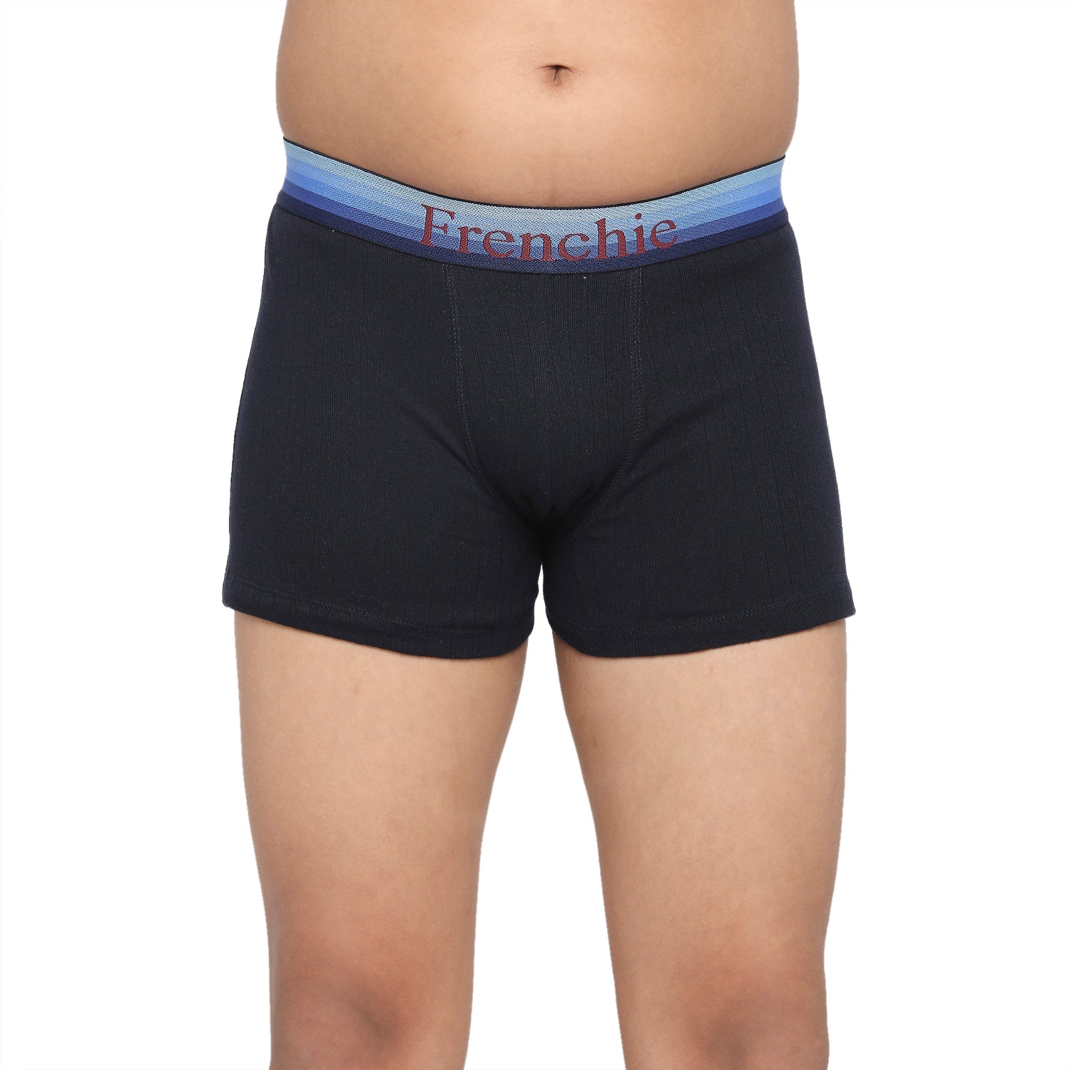 U19 Teenagers Cotton Trunk Navy and Gray - Pack of 2