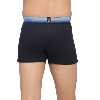 U19 Teenagers Cotton Trunk Navy and Gray - Pack of 2