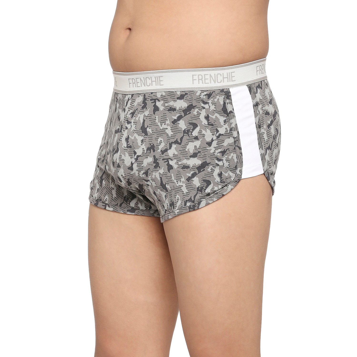 U19 Teenagers Cotton Trunk Gray and Light Gray - Pack of 2