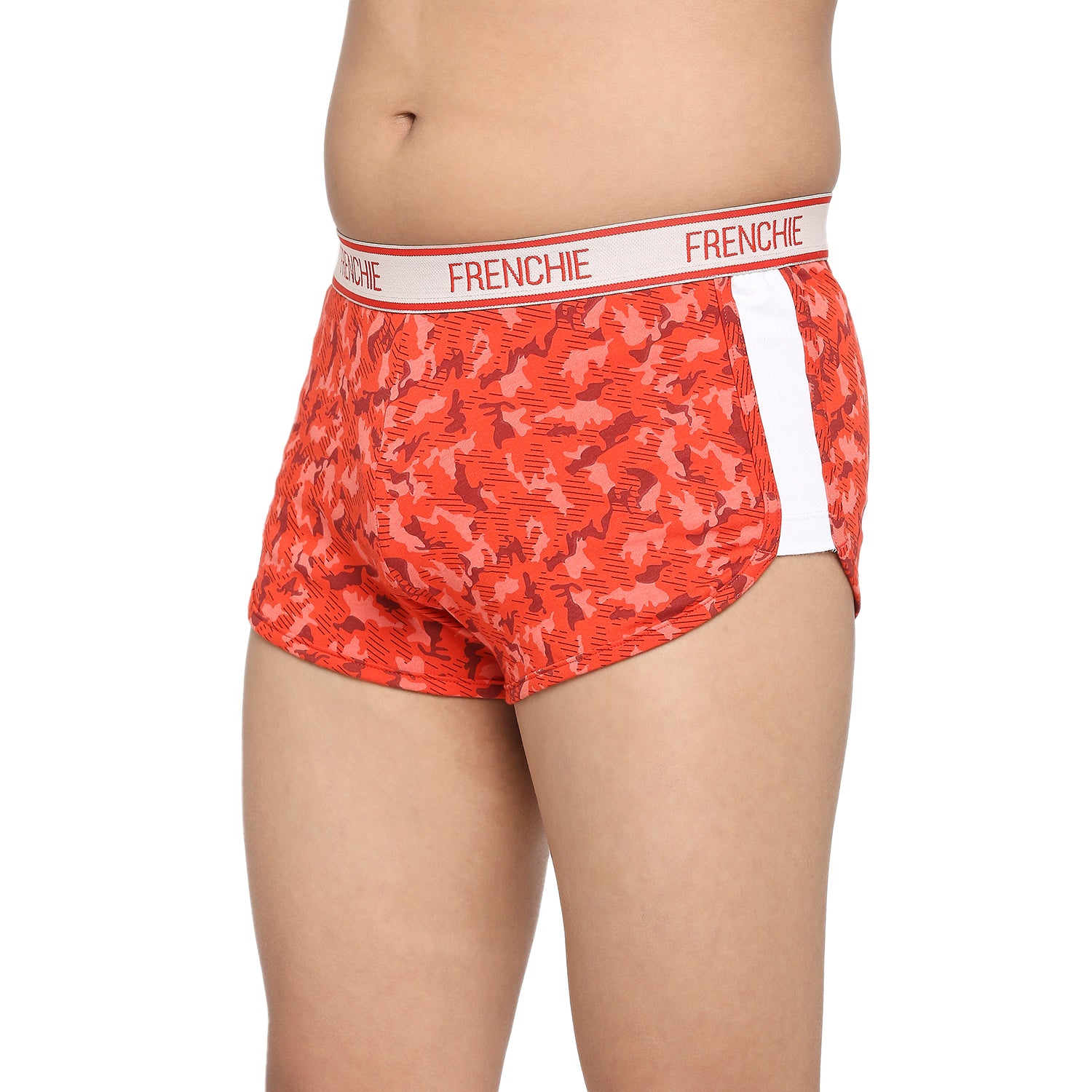 U19 Teenagers Cotton Trunk Red and Gray - Pack of 2