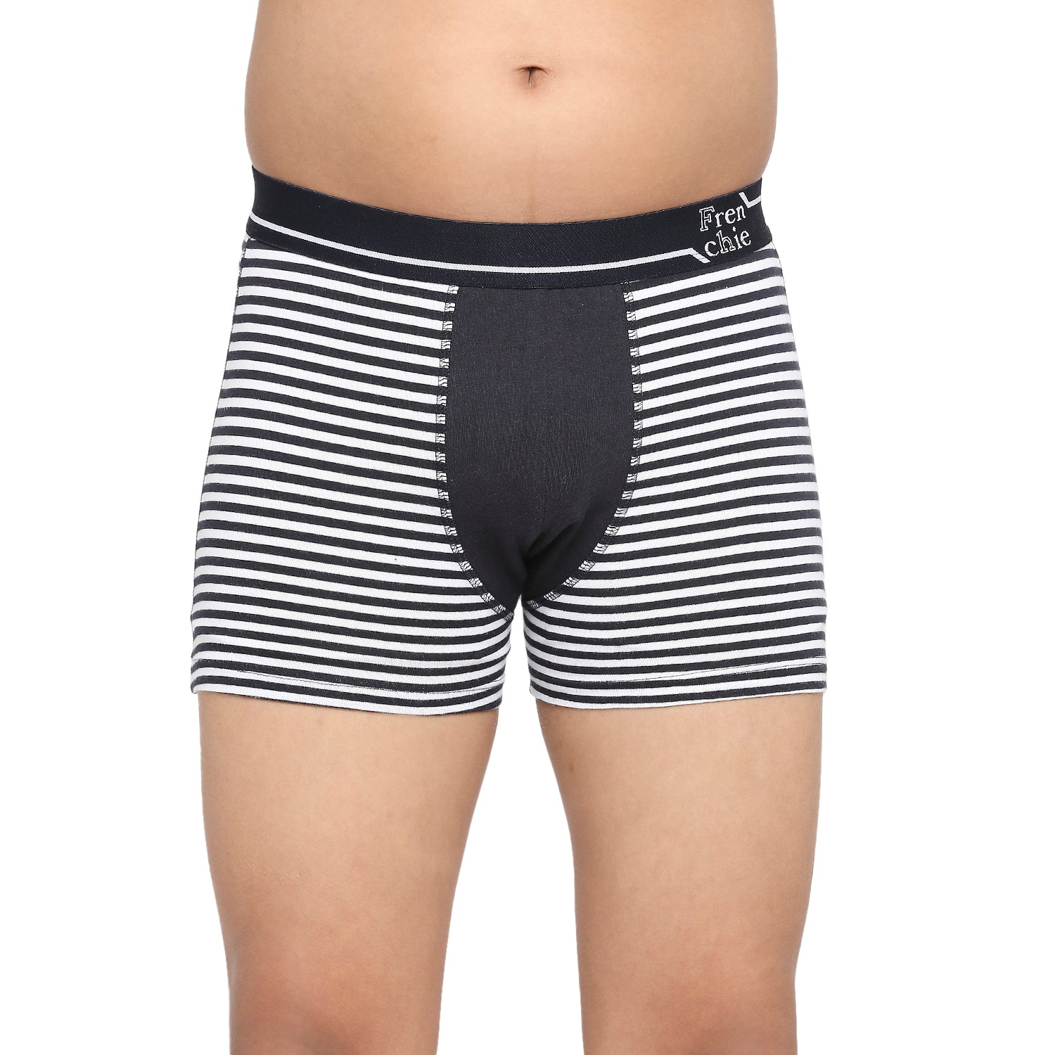 U19 Teenagers Cotton Trunk Navy and Red - Pack of 2