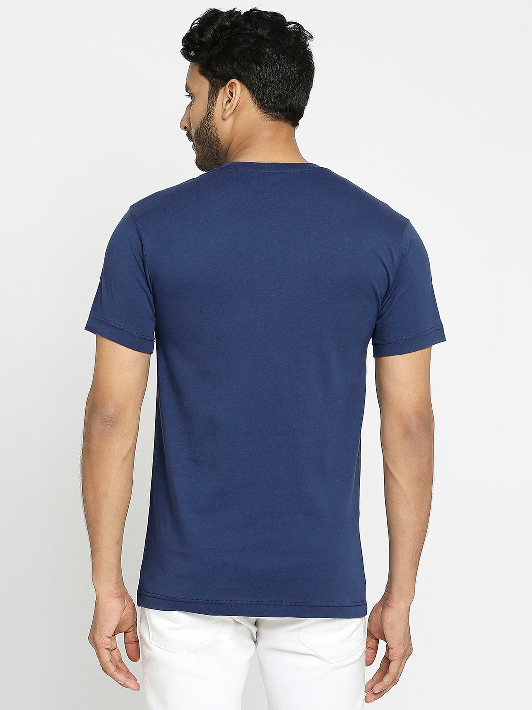 Navy Everyday Essential Cotton T-Shirt for Men